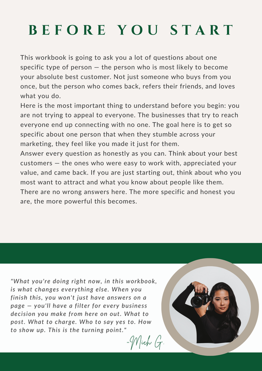 The Hot Mess Client Cure - Find Out EXACTLY Who Your Ideal Client Is